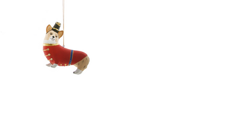 Kevin the Royal Corgi Ornament