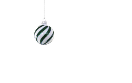 Whoville Green Swirl Ornament